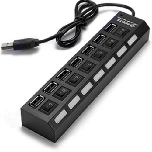 High Speed 7 Ports USB Hub