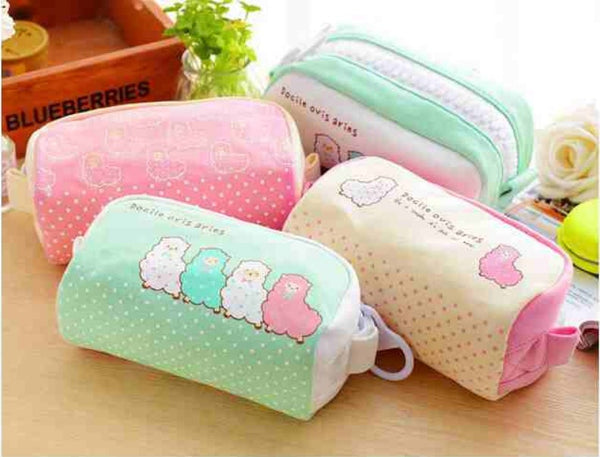 Cute Alpaca Large Capacity Pencil Case